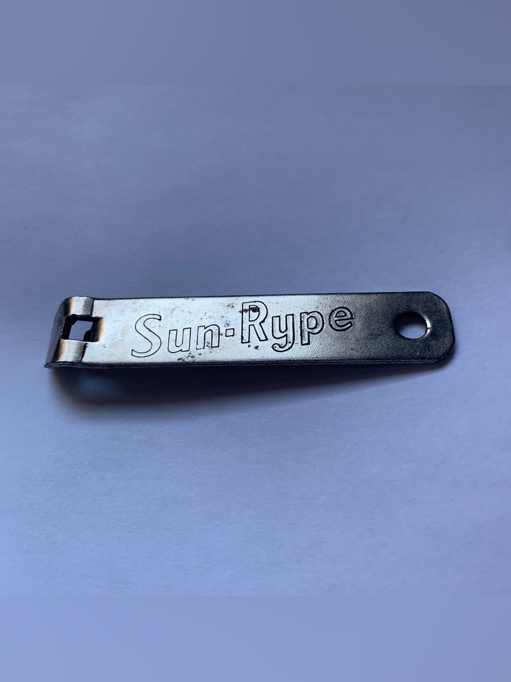 Vintage Sun-Rype Apple Juice Metal Can Opener Church Key Vaughan USA
